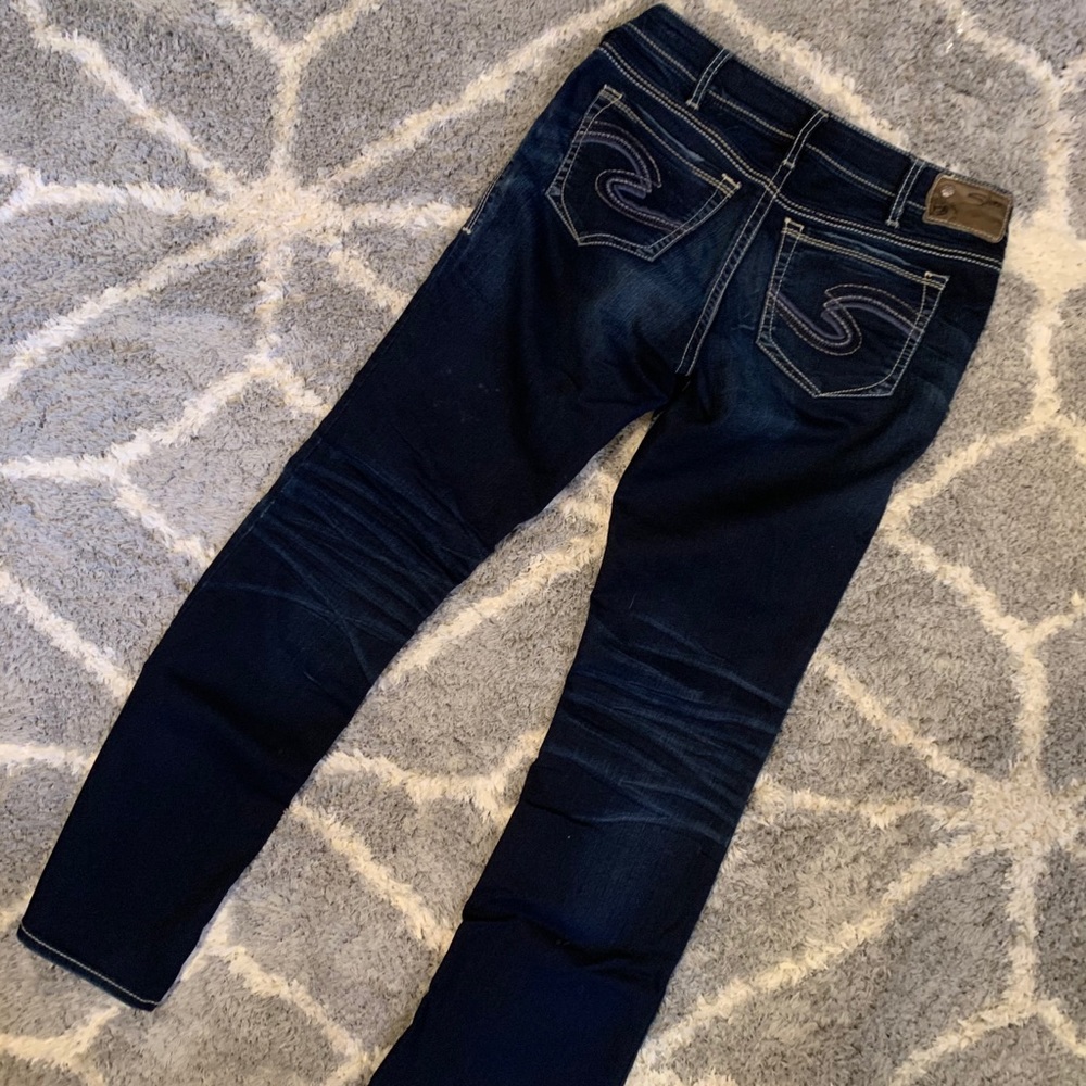 Silver jeans